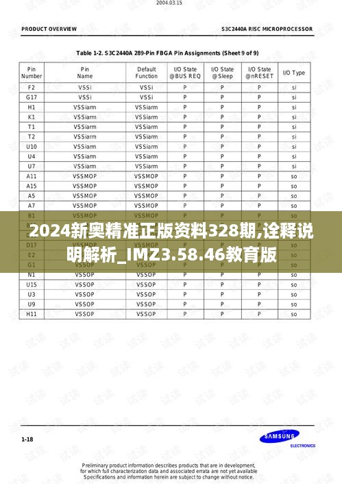 2024新奧精準(zhǔn)正版資料328期,詮釋說明解析_IMZ3.58.46教育版
