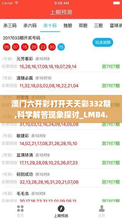 澳門六開彩打開天天彩332期,科學(xué)解答現(xiàn)象探討_LMB4.77.32終身版