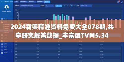 2024新奧精準(zhǔn)資料免費(fèi)大全078期,共享研究解答數(shù)據(jù)_豐富版TVM5.34