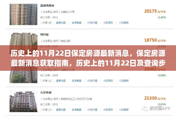 歷史上的11月22日保定房源最新消息詳解與獲取指南