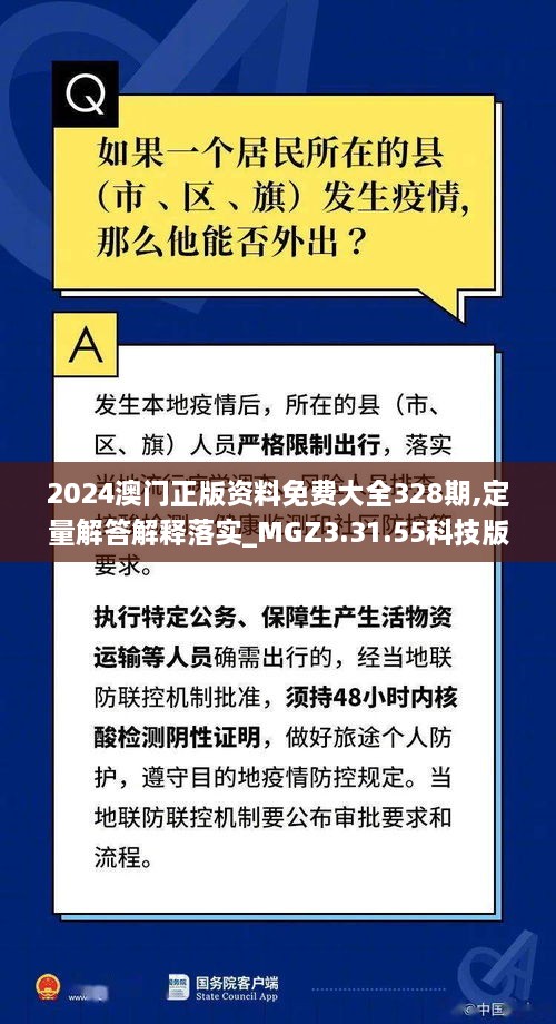 2024澳門(mén)正版資料免費(fèi)大全328期,定量解答解釋落實(shí)_MGZ3.31.55科技版