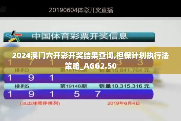 2024澳門六開彩開獎結果查詢,擔保計劃執(zhí)行法策略_AGG2.50
