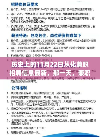 歷史上的今日，從化兼職招聘信息最新溫馨邂逅日