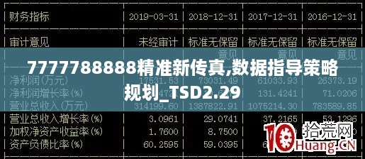 7777788888精準新傳真,數(shù)據(jù)指導策略規(guī)劃_TSD2.29