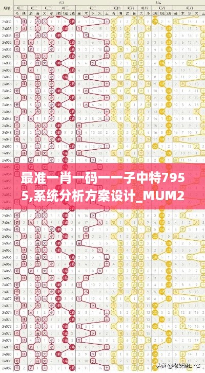 最準一肖一碼一一子中特7955,系統(tǒng)分析方案設計_MUM2.61
