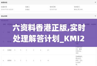 六資料香港正版,實(shí)時處理解答計劃_KMI2.73
