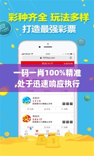 一碼一肖100%精準(zhǔn),處于迅速響應(yīng)執(zhí)行_JPA2.4
