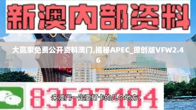 大贏家免費(fèi)公開資料澳門,揭秘APEC_原創(chuàng)版VFW2.46