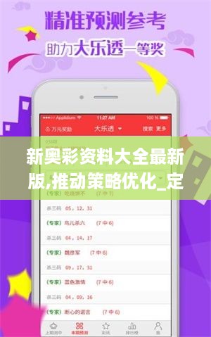新奧彩資料大全最新版,推動(dòng)策略優(yōu)化_定制版VSE2.82