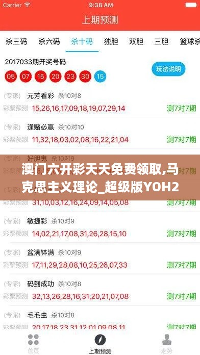 澳門六開彩天天免費(fèi)領(lǐng)取,馬克思主義理論_超級版YOH2.15