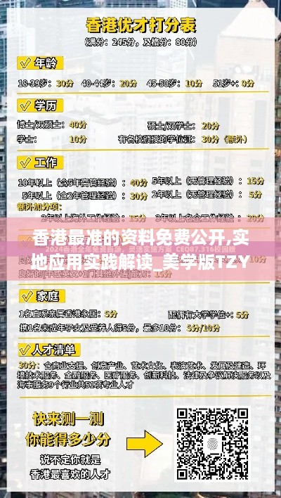 香港最準的資料免費公開,實地應用實踐解讀_美學版TZY2.99