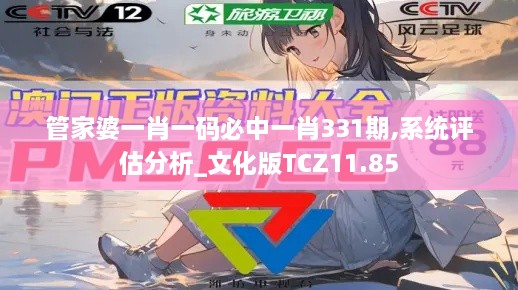 管家婆一肖一碼必中一肖331期,系統(tǒng)評估分析_文化版TCZ11.85