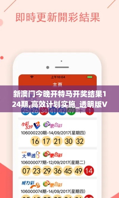 新澳門(mén)今晚開(kāi)特馬開(kāi)獎(jiǎng)結(jié)果124期,高效計(jì)劃實(shí)施_透明版VIR2.21