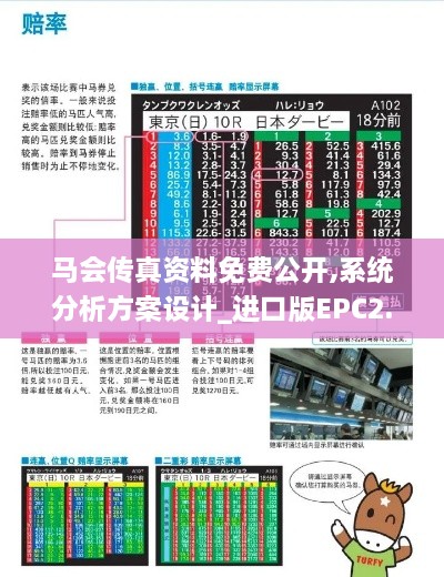馬會(huì)傳真資料免費(fèi)公開(kāi),系統(tǒng)分析方案設(shè)計(jì)_進(jìn)口版EPC2.23
