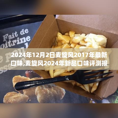 麥旋風(fēng)新品口味評測報告，探尋經(jīng)典與創(chuàng)新交融的味蕾盛宴，展望2024年新品口味展望
