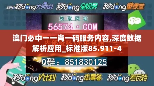 澳門必中一一肖一碼服務(wù)內(nèi)容,深度數(shù)據(jù)解析應(yīng)用_標(biāo)準(zhǔn)版85.911-4
