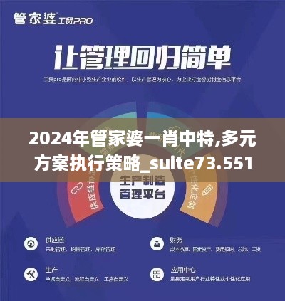 2024年管家婆一肖中特,多元方案執(zhí)行策略_suite73.551-4