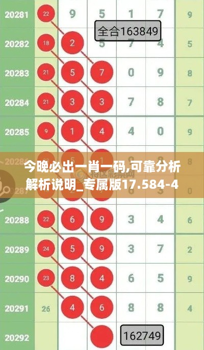 今晚必出一肖一碼,可靠分析解析說明_專屬版17.584-4