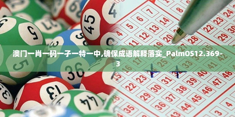 澳門一肖一碼一孑一特一中,確保成語(yǔ)解釋落實(shí)_PalmOS12.369-3