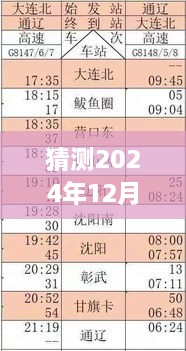揭秘未來(lái)之旅，K457次列車時(shí)刻表智能預(yù)測(cè)系統(tǒng)重磅登場(chǎng)，熱門(mén)猜測(cè)2024年12月2日時(shí)刻表揭秘！