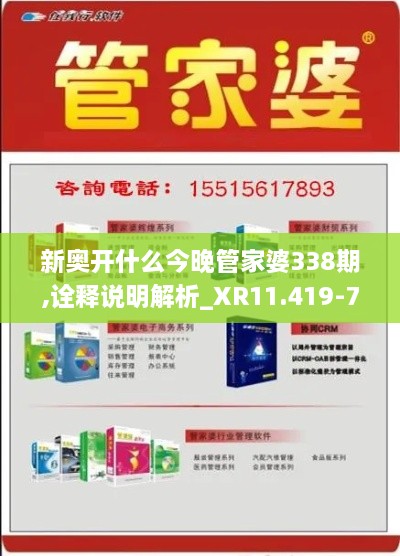 新奧開什么今晚管家婆338期,詮釋說明解析_XR11.419-7