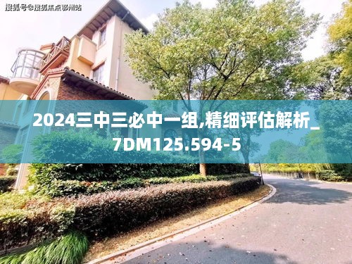 2024三中三必中一組,精細(xì)評(píng)估解析_7DM125.594-5