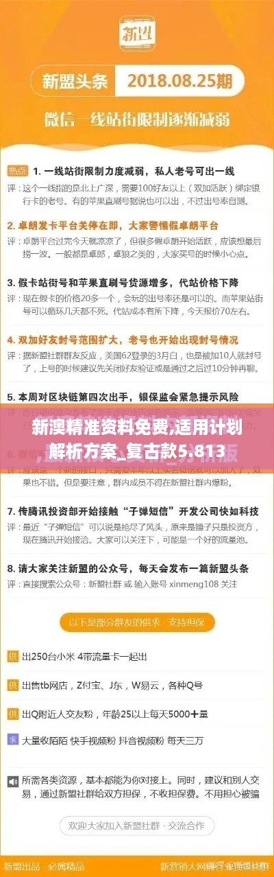 新澳精準(zhǔn)資料免費,適用計劃解析方案_復(fù)古款5.813