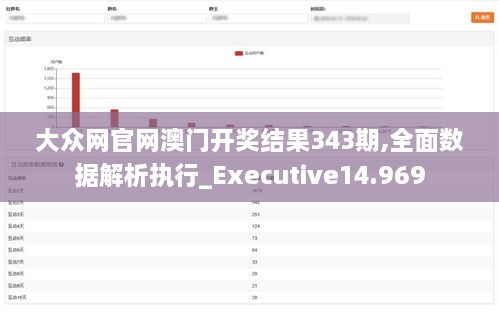 大眾網(wǎng)官網(wǎng)澳門開獎(jiǎng)結(jié)果343期,全面數(shù)據(jù)解析執(zhí)行_Executive14.969