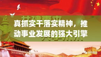 真抓實干落實精神，推動事業(yè)發(fā)展的強大引擎