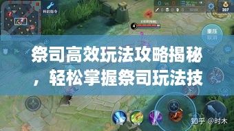 祭司高效玩法攻略揭秘，輕松掌握祭司玩法技巧！