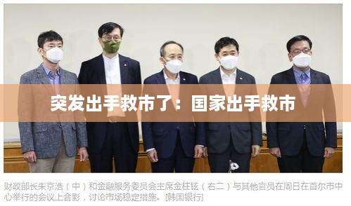 突發(fā)出手救市了：國家出手救市 