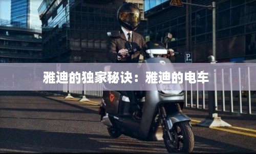 雅迪的獨(dú)家秘訣：雅迪的電車 
