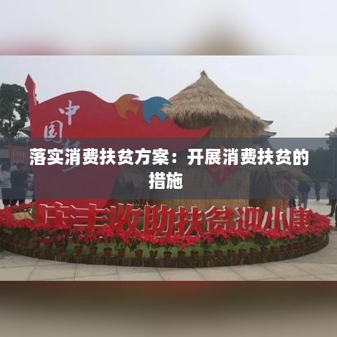 落實(shí)消費(fèi)扶貧方案：開(kāi)展消費(fèi)扶貧的措施 