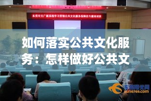 如何落實(shí)公共文化服務(wù)：怎樣做好公共文化服務(wù)工作 