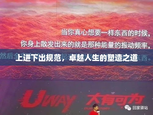 上進下出規(guī)范，卓越人生的塑造之道