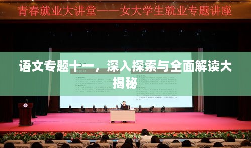 語文專題十一，深入探索與全面解讀大揭秘