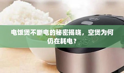 電飯煲不斷電的秘密揭曉，空煲為何仍在耗電？
