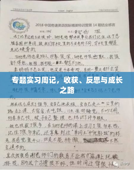 專題實習(xí)周記，收獲、反思與成長之路