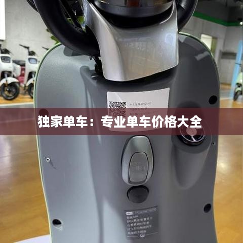 獨(dú)家單車：專業(yè)單車價(jià)格大全 