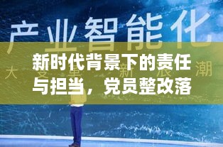 新時代背景下的責任與擔當，黨員整改落實行動指南
