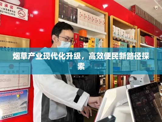煙草產(chǎn)業(yè)現(xiàn)代化升級，高效便民新路徑探索