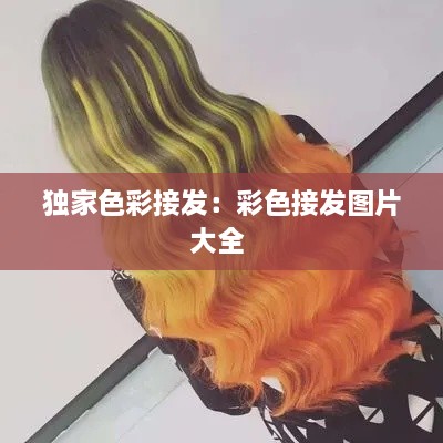 獨家色彩接發(fā)：彩色接發(fā)圖片大全 