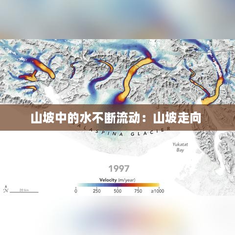 山坡中的水不斷流動：山坡走向 