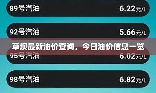 草壩最新油價(jià)查詢(xún)，今日油價(jià)信息一覽