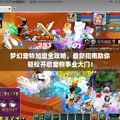 夢(mèng)幻寵物加盟全攻略，最新指南助你輕松開(kāi)啟寵物事業(yè)大門！