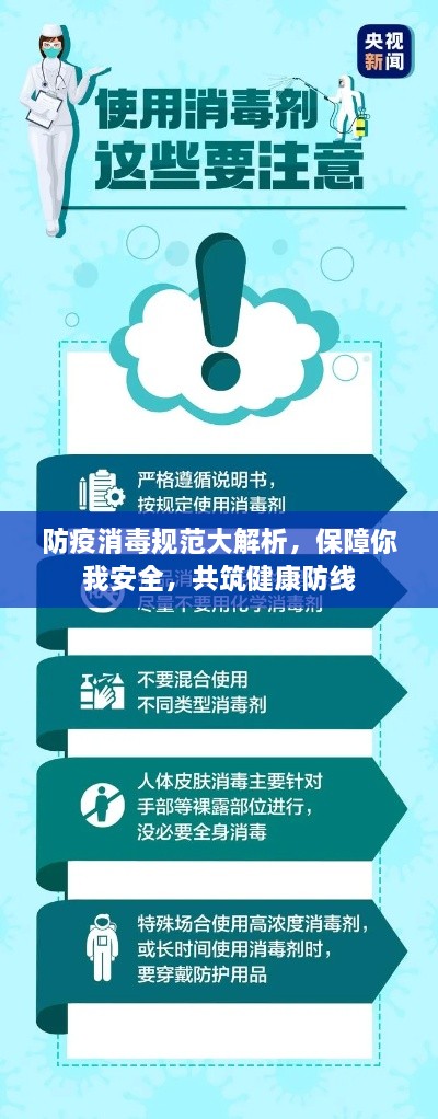 防疫消毒規(guī)范大解析，保障你我安全，共筑健康防線