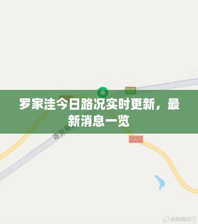 羅家洼今日路況實時更新，最新消息一覽