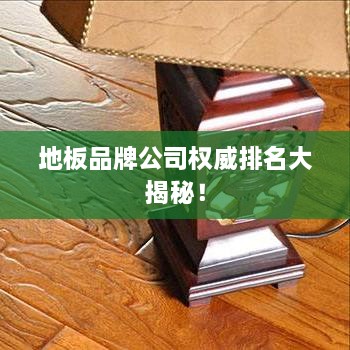 地板品牌公司權(quán)威排名大揭秘！
