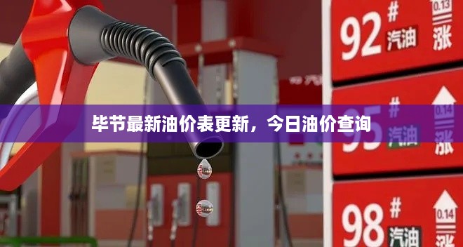 畢節(jié)最新油價表更新，今日油價查詢