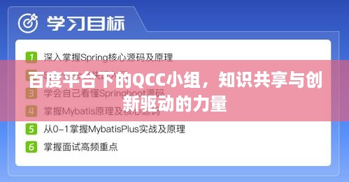 百度平臺(tái)下的QCC小組，知識(shí)共享與創(chuàng)新驅(qū)動(dòng)的力量